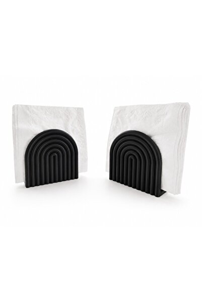 OEM Suport pentru șervețele de masă, design modern tip arc, organizator pentr...