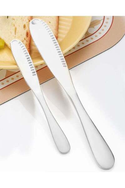 Generic 3-in-1 Butter Knife for Cold Butter – Curler, Slicer & Spreader