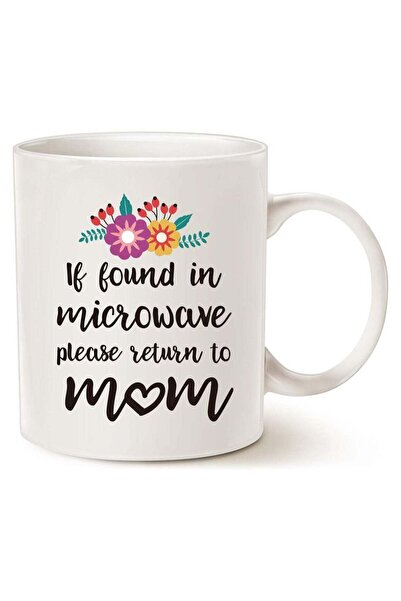 Generic Mothers Day Gifts Funny Coffee Mug for Mom, If Found in Microwave Ple...