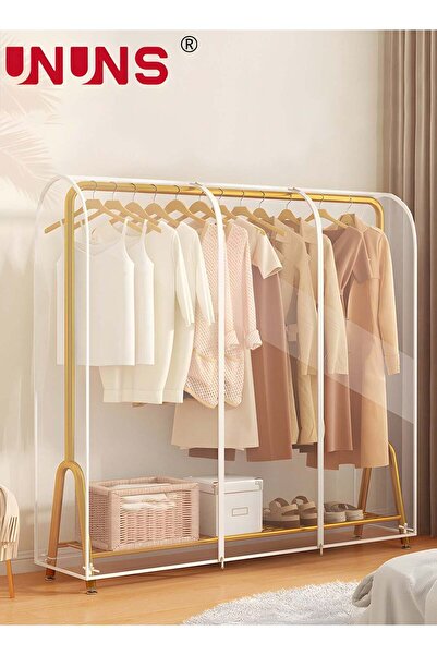 Generic Hanging Garment Bags,Extra Large Clear Garment Rack Cover,Dustproof W...