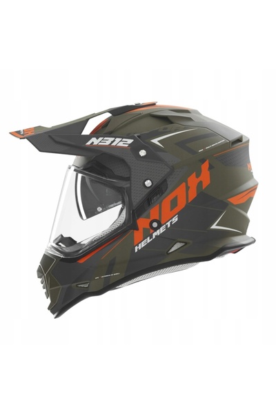 NOX Vizor pentru cască de motocicletă Enduro Quad N312, pentru interfon XS
