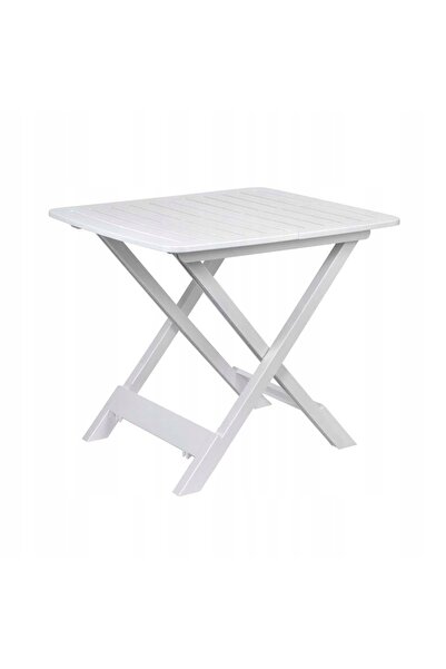 Progarden Masă pliabilă mare pentru balcon, terasă, grădină, 70 cm, Masă turi...