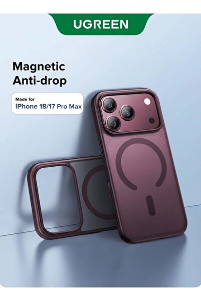 Ugreen iPhone 18 Pro Max/17 Pro Max Case, Magnetic Case with MagSafe, 18 Pro ...