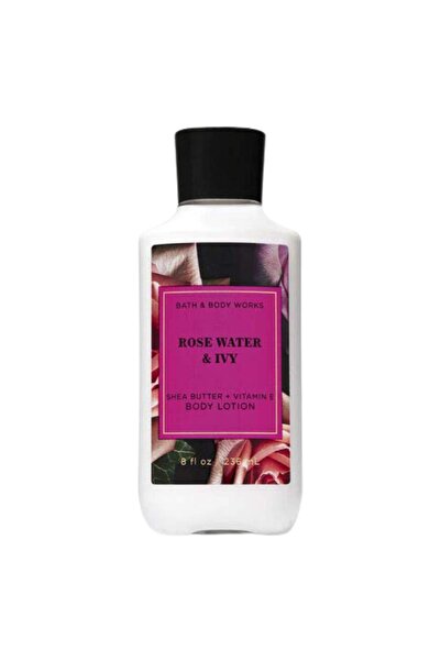 Bath and Body Works لوشن الجسم فائق النعومة بماء الورد واللبلاب