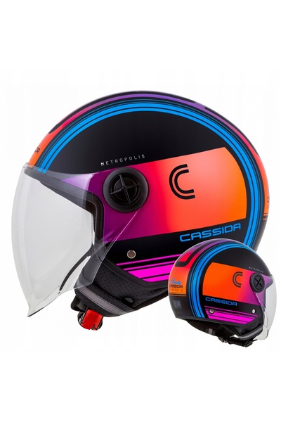 Cassida Vizor cască moto METROPOLIS JET S