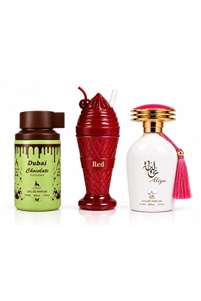 Ayelet Set de 3 parfumuri pentru femei – Dubai Chocolate Pistachio, Jam Jam R...