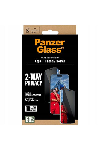CARE by PanzerGlass® PanzerGlass Ultra-Larg EasyAligner Sticlă de confidenția...