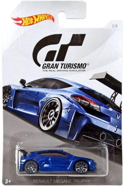 HOT WHEELS Gran Turismo Renault Megane Trophy - Mavi - 5/8 - FKF31 - 2018