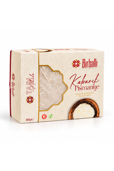 Birballı Sade & Kakaolu Kabarık Pişmaniye 400 gr.