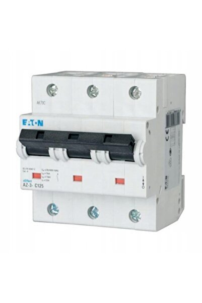Eaton 25kA, In=63A, Întrerupător automat cu caracteristică B trifazat. AZ-3-B63