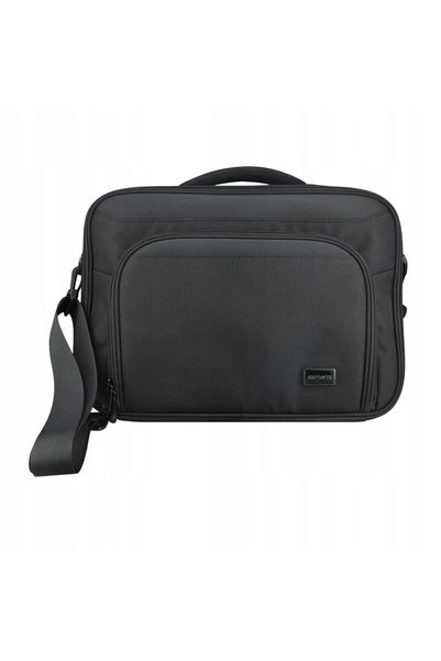 4smarts Geantă pentru laptop Target Clamshell 15-16 inch, neagră