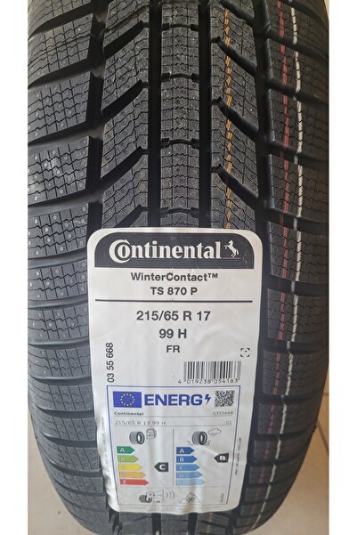Continental 215/65R17 Winter Contact TS870P 99H FR Set Olarak (4 ADET) 2026 Ü...