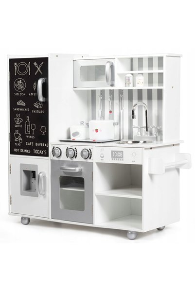 COSTWAY Bucătărie de jucărie educativă pentru copii 83 x 32 x 80 cm