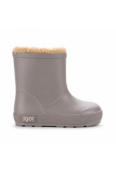 IGOR Yogi Borreguito Çocuk Kürklü Yağmur Çizmesi - Taupe W10306-183