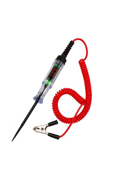 Apera AEM Dijital LED Göstergeli Oto Kontrol Kalemi – 3V-48V DC Hassas Voltaj...