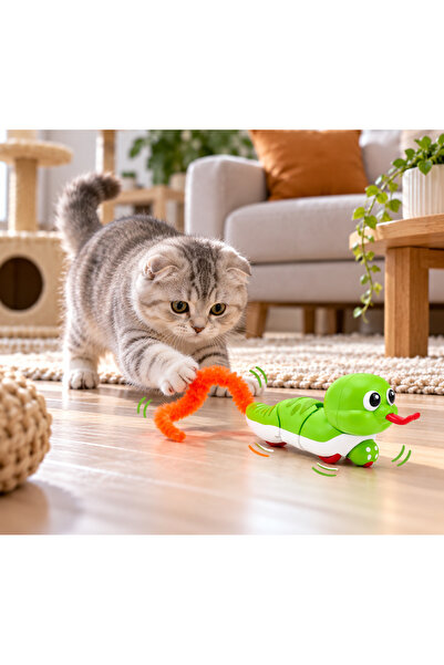 Karamel Pet عازل للصدمات على شكل ثعبان مضحك قابل للطي مع عجلات متحركة، متعدد ...
