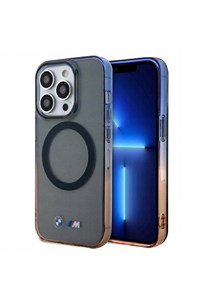 BMW Husă pentru iPhone 15 Pro Max, Gradient Bumper MagSafe, Carcasă, Cover