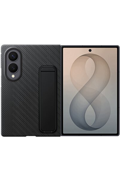 Samsung Husă Carbon cu suport pentru Galaxy Z Fold8, negru
