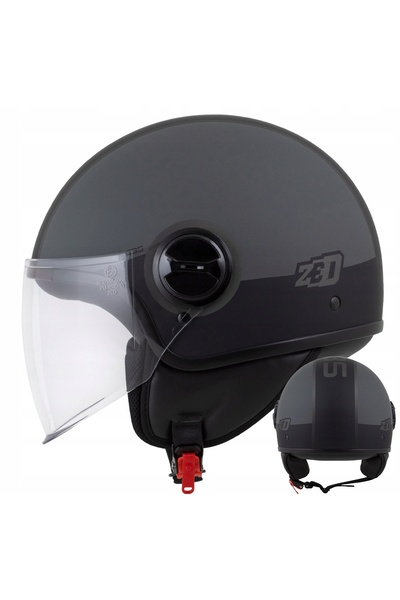 zed Cască de motocicletă scuter 125 C35 greutate redusă vopsea mată și reflec...