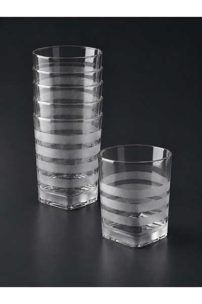 Dekoratif Plastik Bardak 100'lü Set