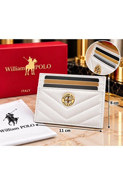 WİLLİAMPOLO Anka Γνήσιο Δερμάτινο Θήκη Καρτών Unisex - Λεπτό Σχέδιο