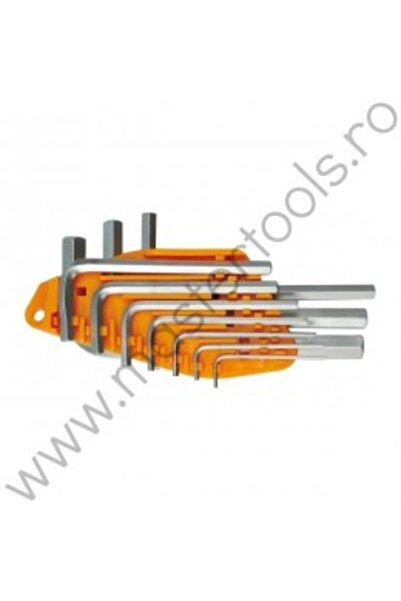 Vorel 56393 Set de 10 chei hexagonale imbus, 1.5-10 mm