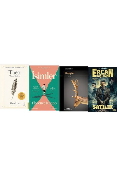 Destek Yayınları Theo + İsimler + Doppler 4-Book Set for Sale