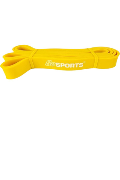 ScSports Banda elastica pentru fitness, 2 m, latex , multiple culori