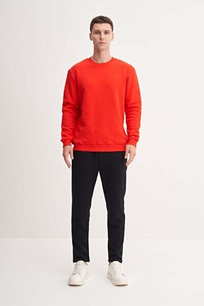 Cazador Men's Jazz 54250 3Ipl. Bıs.Yk. Sweat Red