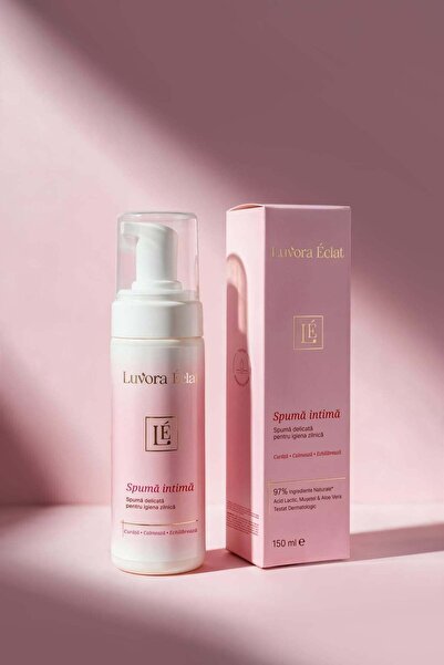 LUVORA ÉCLAT Spumă intimă pentru femei – 150 ml