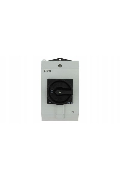 Eaton Comutator ON-OFF, 3 poziții + 1NO + 1NC, 40A, carcasă IP65, buton negru