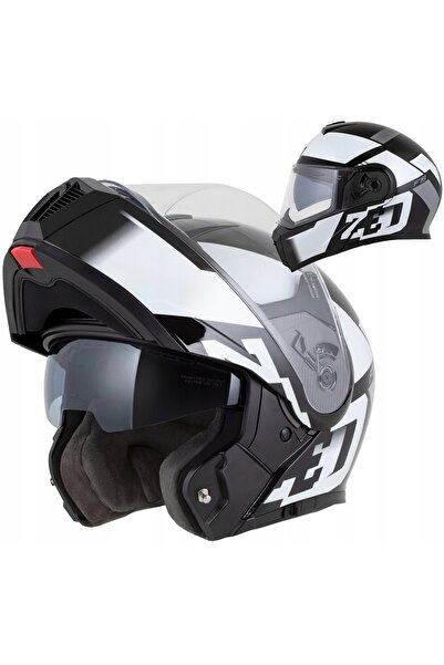 zed Vizieră cască moto F19 XL 61-62, lentilă anti-ceață pentru interfon ECE2206