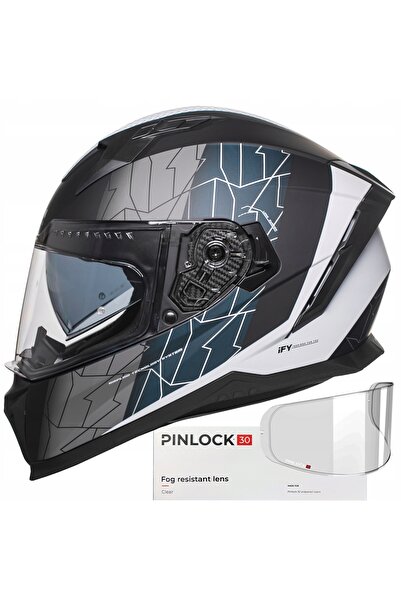 HORN Căști moto Hirs XL 61-62 cm cu interfon integrat ECE2206 Pinlock