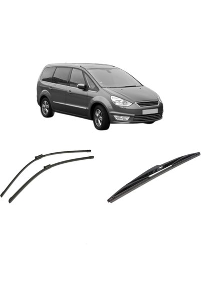 Bosch Комплект от 3 чистачки FORD GALAXY II (WA6) 2006-2015, за предно и задн...