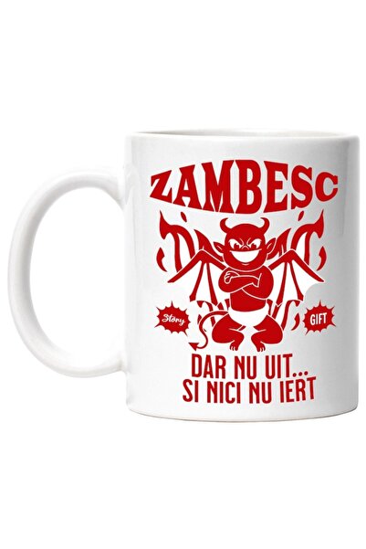 INOVATIX Cana alba personalizata,Dracusor Diavol Zambitor Zambesc Dar Nu Uit ...