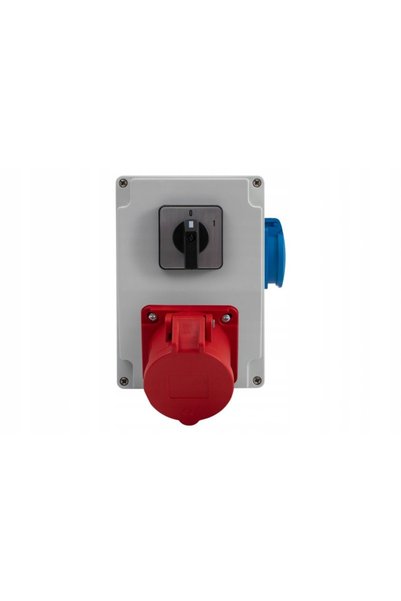 F-ELEKTRO Tablou de distribuție, priză RS-KOMBI 16/5, 230V, întrerupător 0/1(...