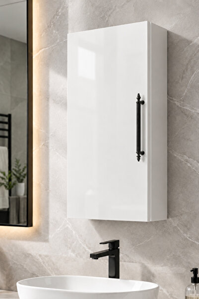 YedekGaraj Lavabo Üstü Banyo Dolabı Mutfak ve Çamaşır Odası Çok Amaçlı Duvar ...