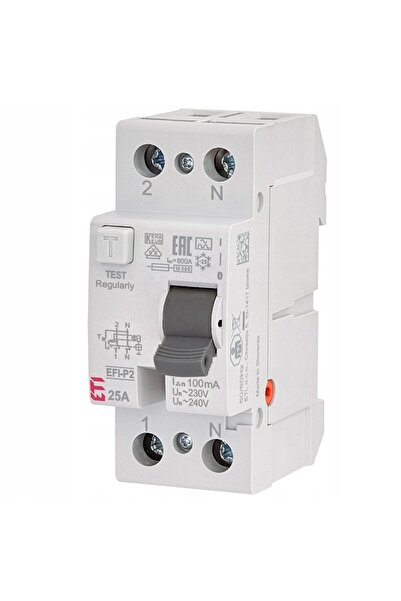ETI Polam Disjunctor diferențial (RCD) EFI-P2 A 25/0.1
