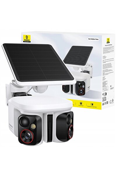 Baseus Cameră de exterior Security X1 Pro Dual Camera 3K - Albă