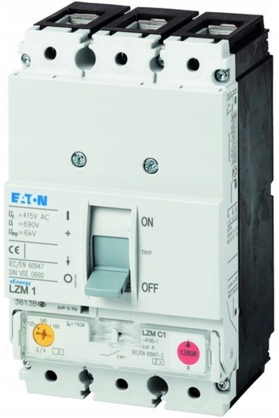 Eaton Întrerupător de putere LZM1 tripolar Ir=63-80A LZMC1-A80-I