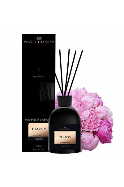 Moller SPA Difuzor de parfum cu bujori 250ml, cu bețișoare, parfum de casă de...