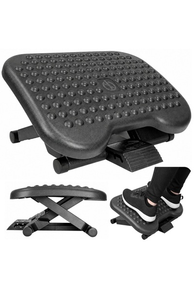 LeanToys Suport pentru picioare reglabil, ergonomic, pentru birou, sub birou,...