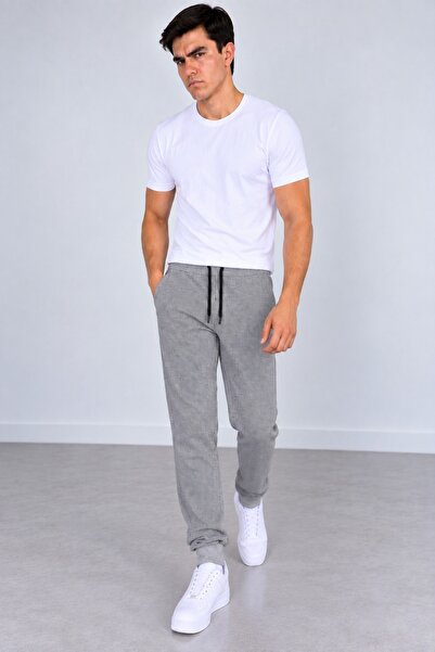 TUKSAR Pantaloni de trening lungi, unisex, cu model de ploaie, cu nervuri, de...
