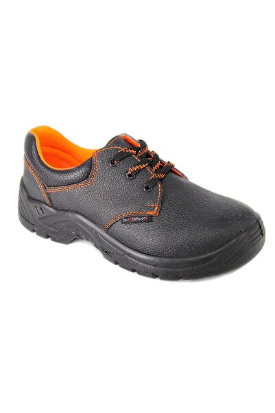 OEM Master safety shoes, with metal toe cap, Leather, black, S1, size 41