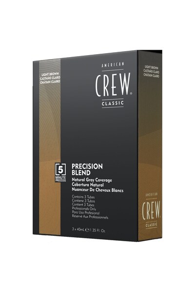 American Crew Ακριβής Σύνθεση Κάλυψης Γκρι - Μεσαίο Σταχτί Απόχρωση 5-6 (3x40ml)