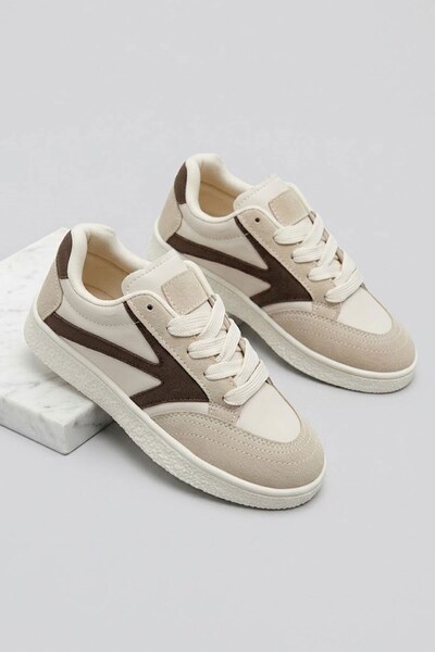 AlbiShoes Unisex Rahat Taban Kadın Erkek Sneaker Bağcıklı Günlük Okul Yürüyüş Sneaker Spor Ayakkabı