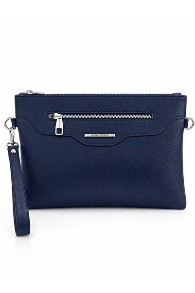 Sanmorris Women's Faux Leather Adjustable Crossbody and Hand Strap Portfolio,...