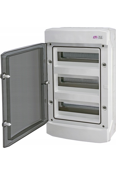 ETI Polam Cutie de distribuție aparentă ECH-36PT-s 36 module ușă transparentă...