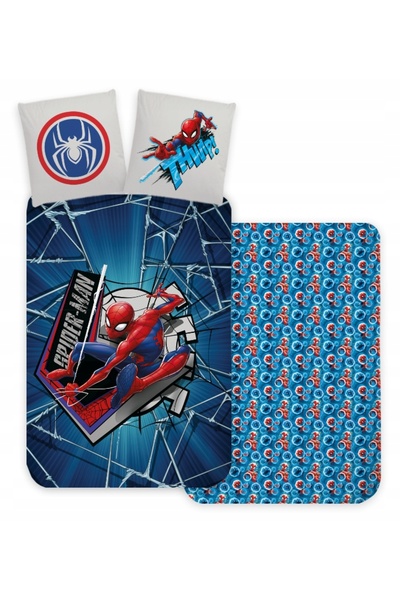 BrandMac Lenjerie de pat pentru copii 140x200 Spider-Man Spiderman 25