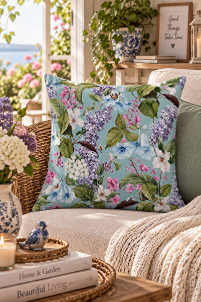 Evdek Double Sided Printed Throw Pillow Cover 6Eld5